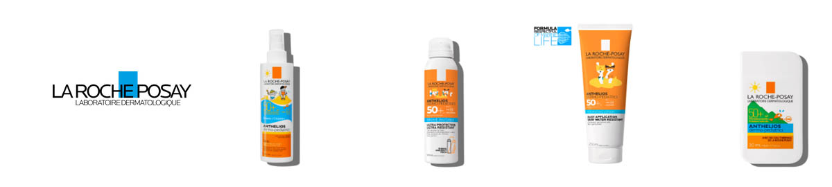 Banner Anthelios-La Roche Posay proteccion solar niños