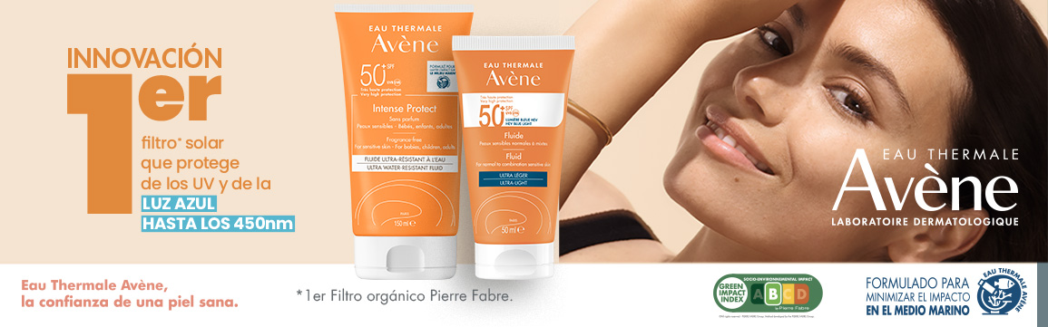Banner Avene Solar SPF50 Blue Light Filter