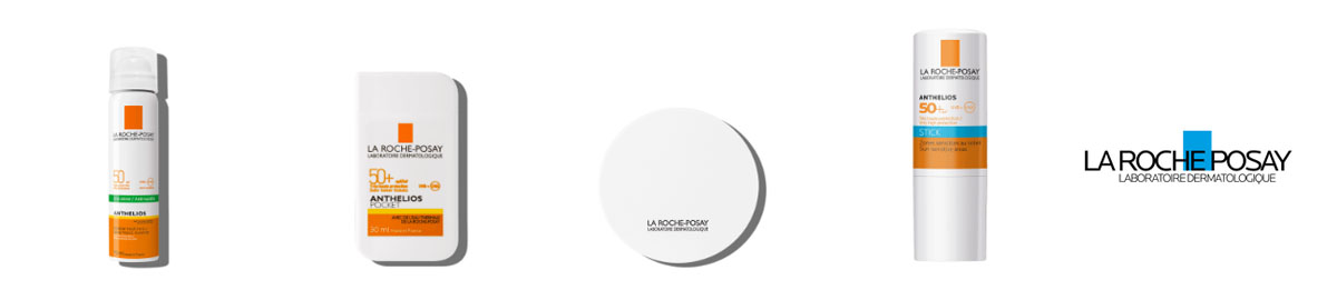 Banner La Roche Posay-Anthelios variedad de productos