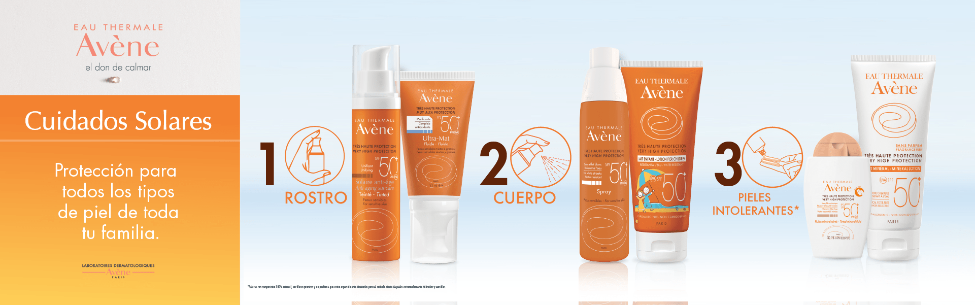 AVENE Sunscreens