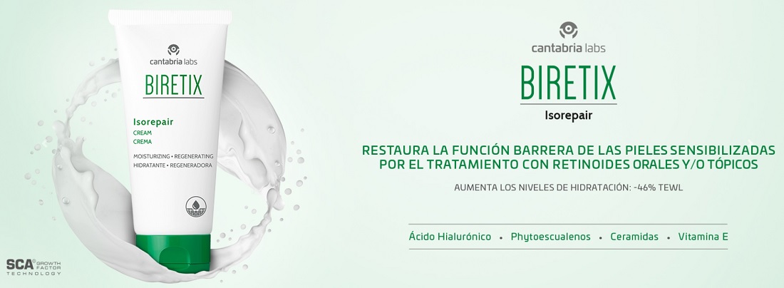 Biretix Isorepair Crème Hydratante Régénérante