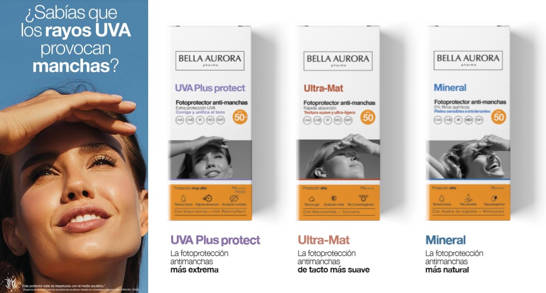 Bella Aurora Anti-Stain Sunscreens