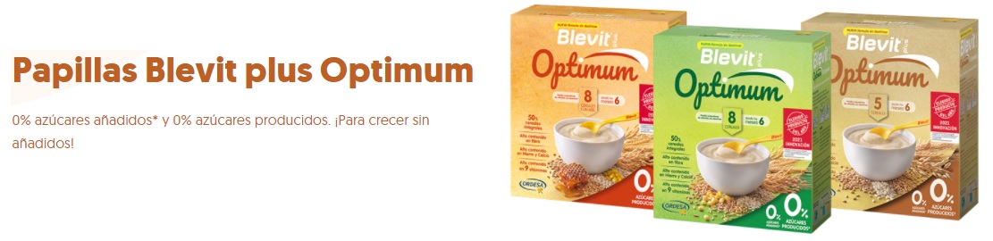 Blevit Cereales y Papillas
