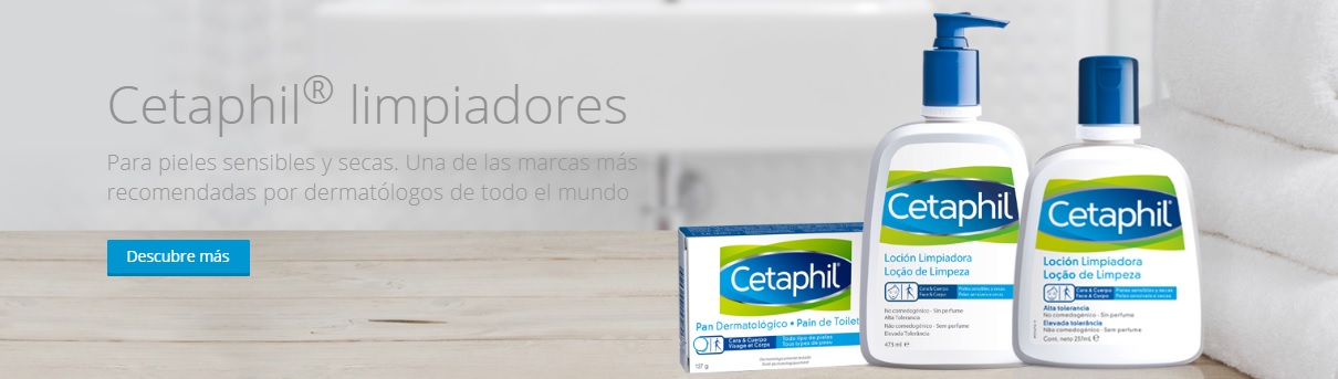 Cetaphil Limpieza piel Seca y Sensible