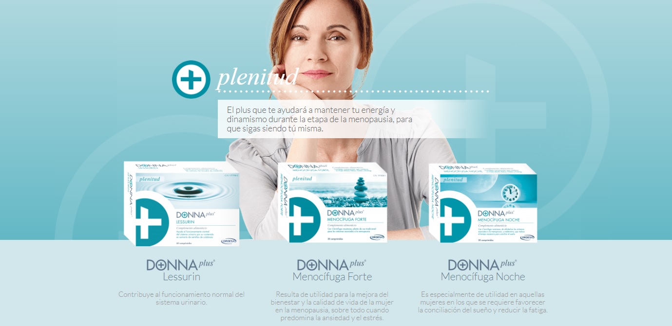 Donna Plus PLenitud gama de productos en Farma2go