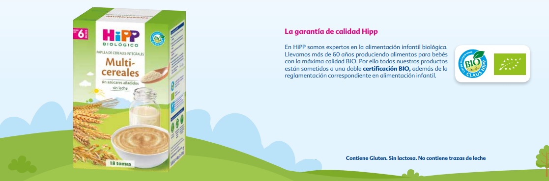 Hipp Bio Multigrain Porridge Ingredients Organic Agriculture