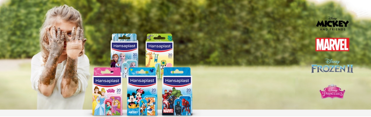 Hansaplast Children's Band-Aids with Drawings