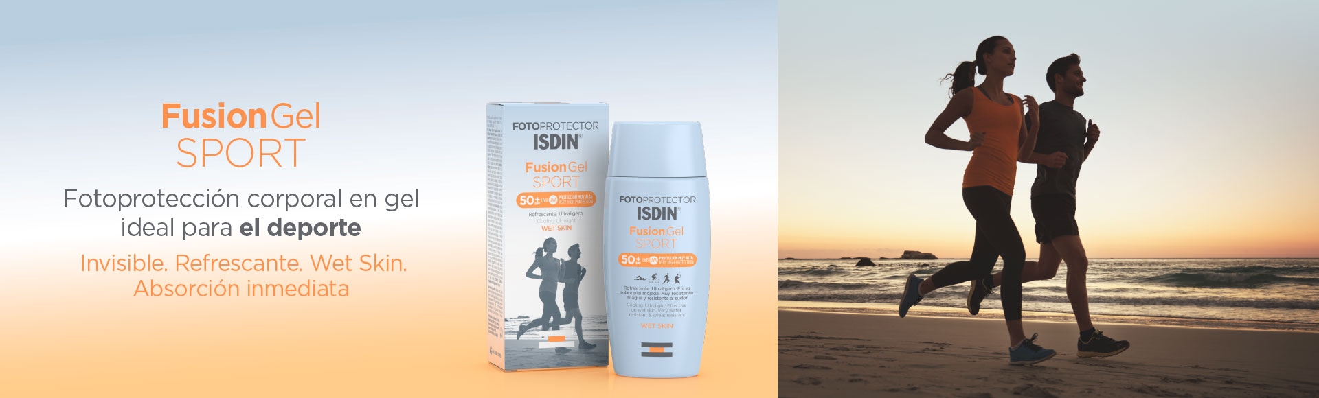 ISDIN Fusion Gel Sport sunscreen