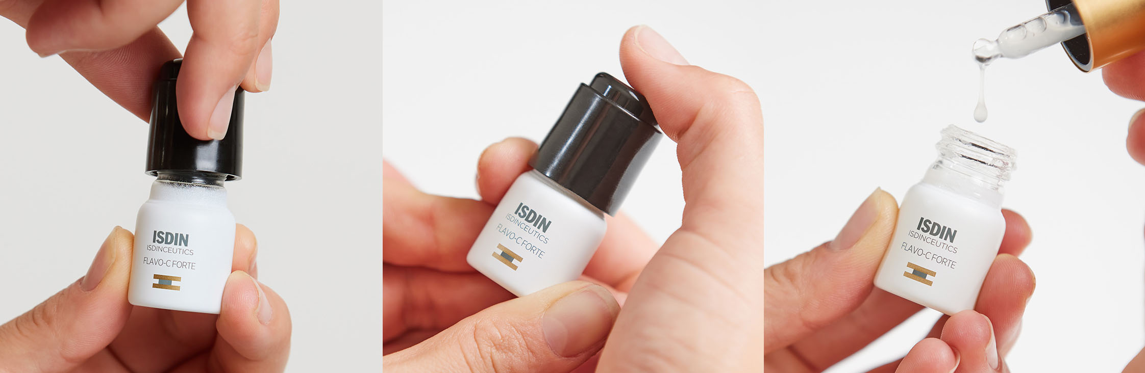 ISDINCEUTICS Flavo-C Forte Serum Steps
