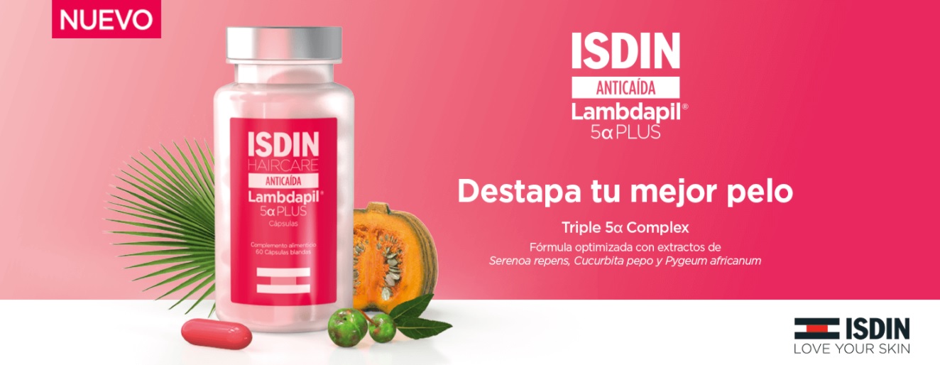 Isdin Lambdapil Anti-Hair Loss 5 Alfa Plus capsules