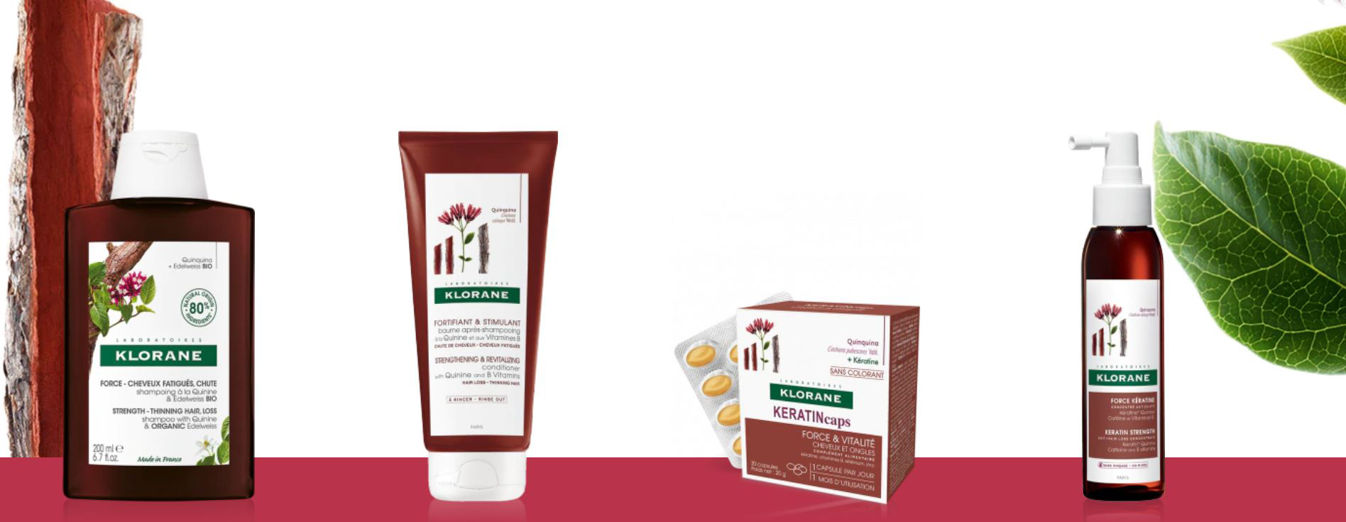 KLORANE Quinine Banner