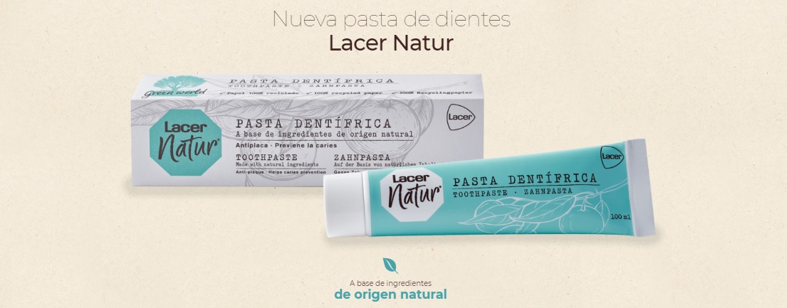 LAcer Natur Pasta de Dientes con Ingredientes origen Natural en Farma2go