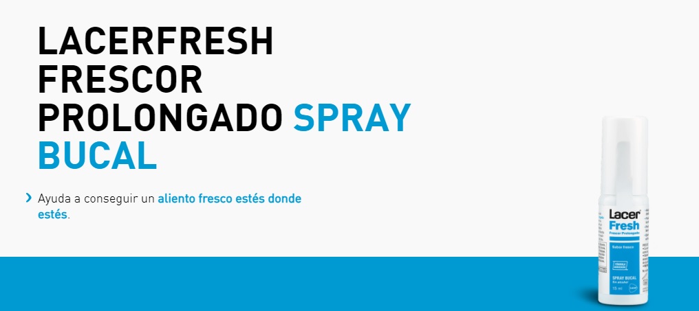 Spray per bocca fresco Lacer