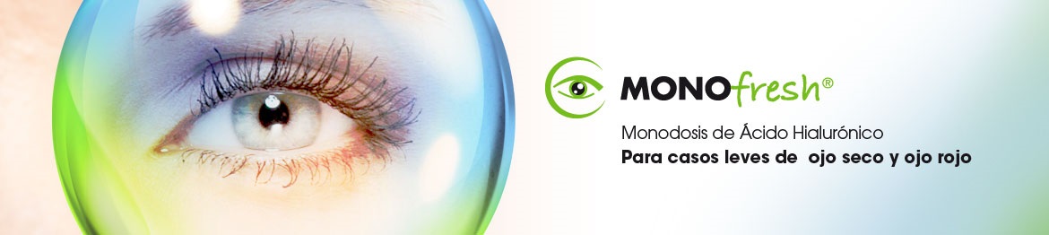Gouttes hydratantes pour les yeux secs MonoFresh
