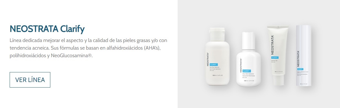 Neostrata Clarify Piel con acné