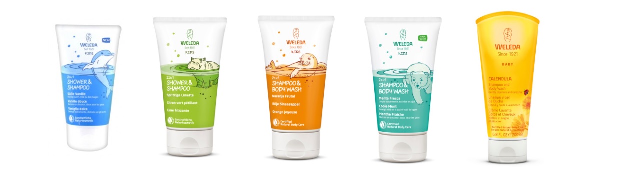 Weleda Niños gama de Productos en Farma2go