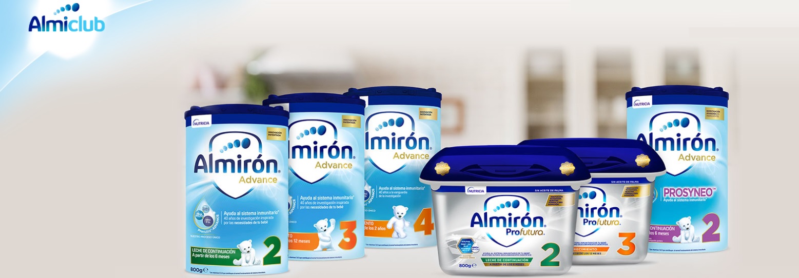 Almirón 2 Profutura Duobiotik leche de continuación Pack 4x800g