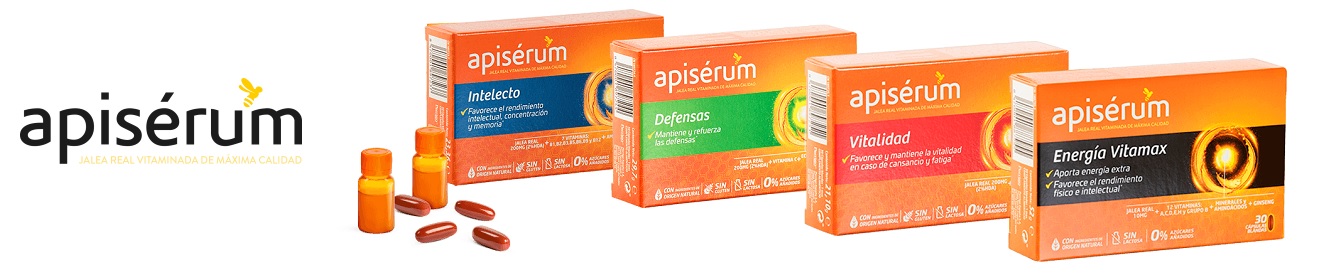 Apisérum Royal Jelly Defenses, Immune System and Energy and Vitality