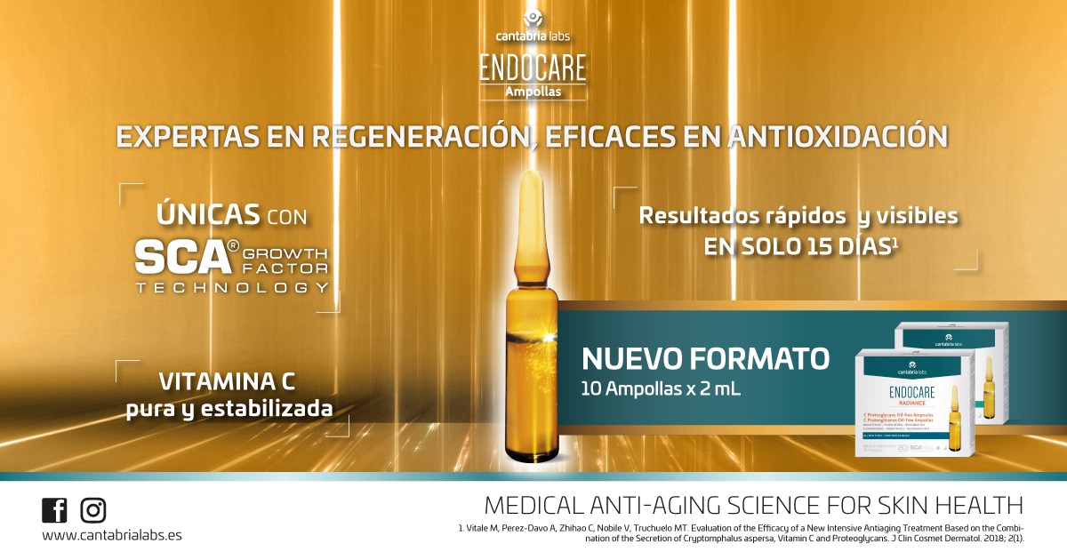 Endocare Ampollas Radiance C Oil Free