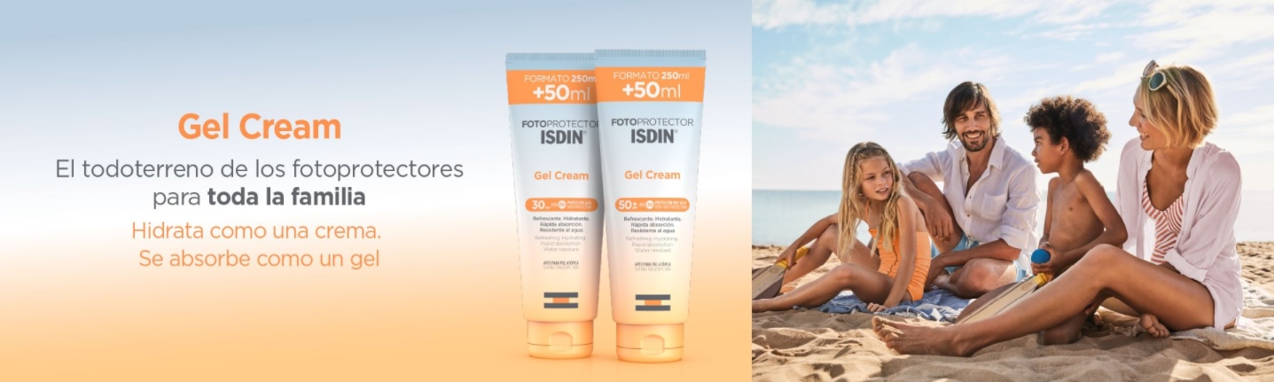 Isdin Sunscreen Gel Cream SPF50+ SPF30