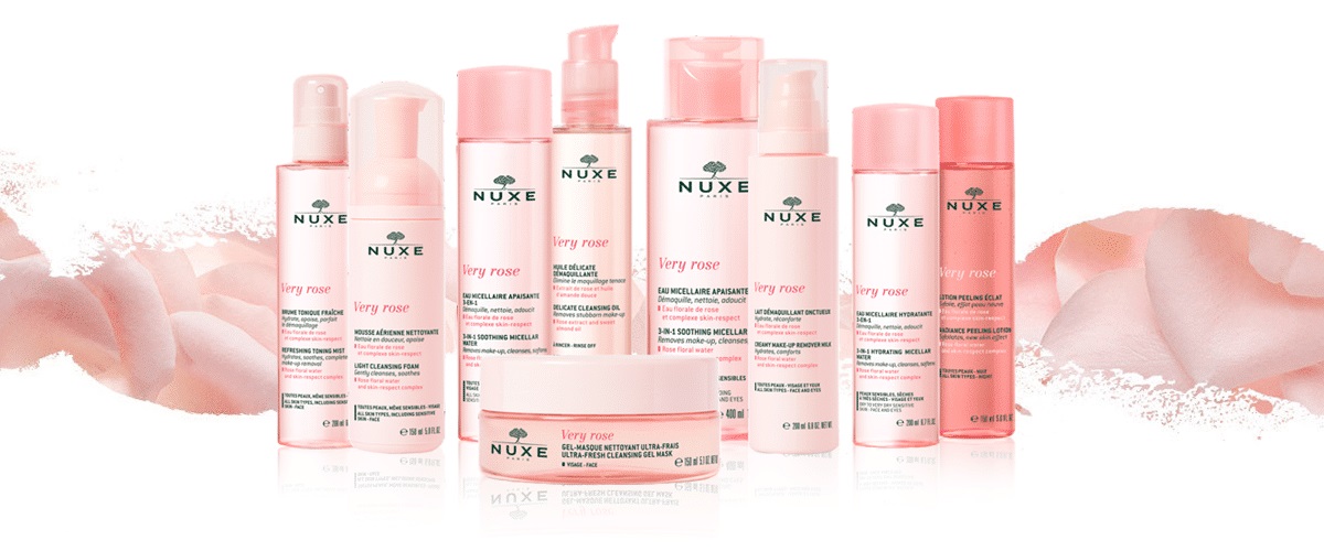 Nuxe Very Rose Makeup Removers