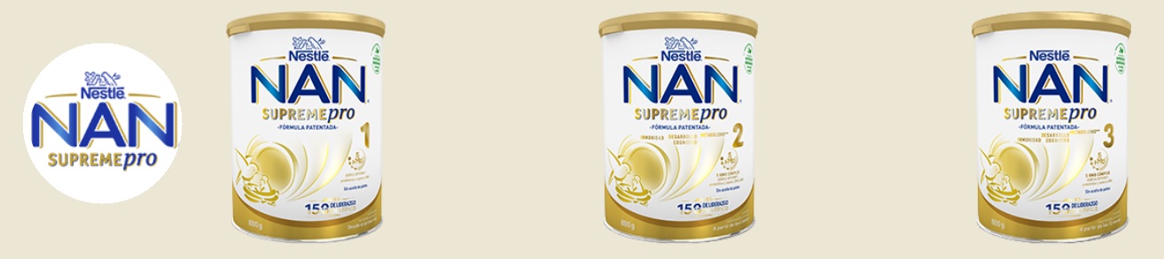 Nan Supreme Pro leche para Bebés
