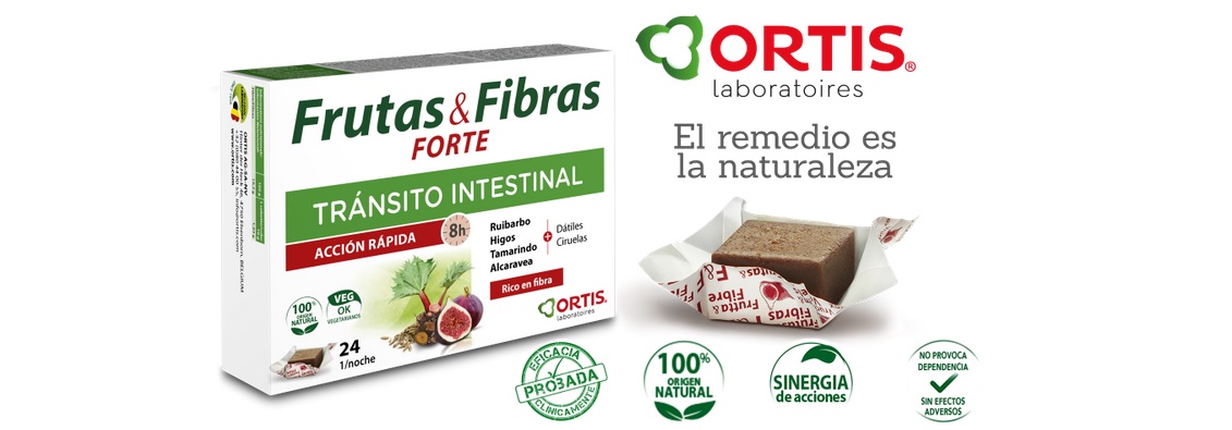 Integratore alimentare Ortis Fruits e Fiber Forte Cubes in Farma2go