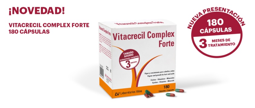 Vitacrecil Complex Forte Cabelos e Unhas