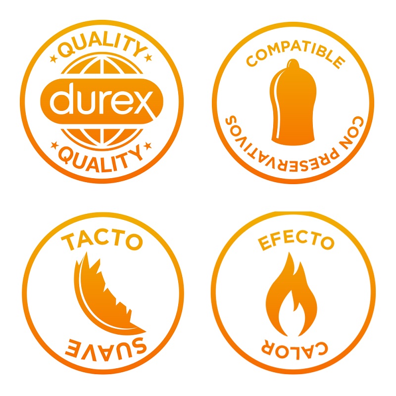 Durex play Heat Instruções de uso