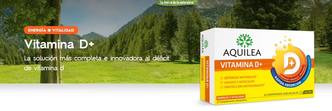 Aquilea Vitamin D+ Sublingual Tablets