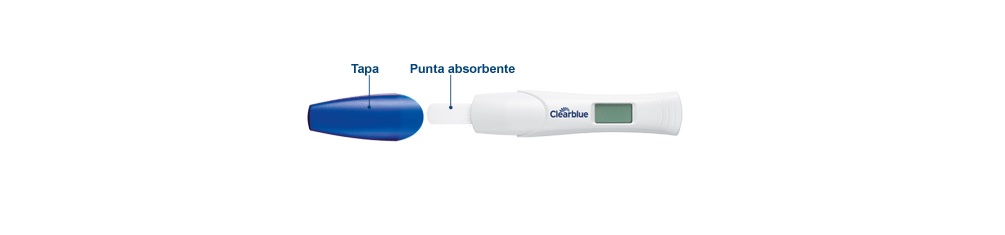 Instrucciones de  Clearblue Test de Embarazo Digital con Indicador de Semanas