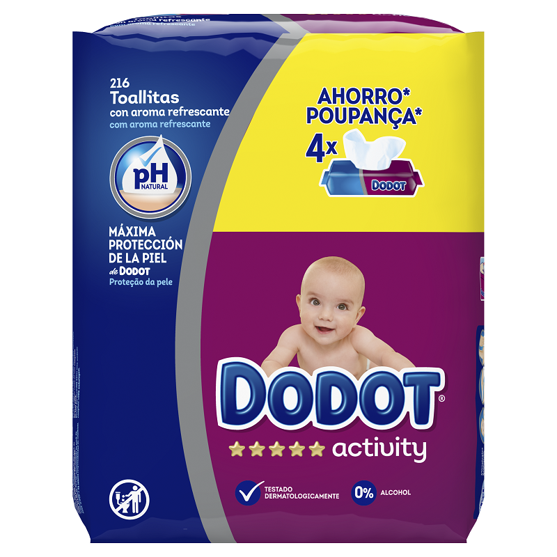 Toallitas Dodot Activity