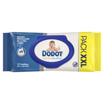 Dodot Toallitas Activity Pack Toallitas ofrecen máxima protección en la  piel con aroma refrescante 4x54 uds