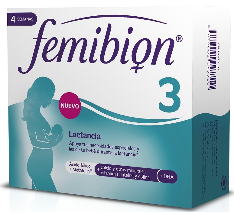 FEMIBION 1 Principio del Embarazo Duplo 2x28 Comprimidos (8 semanas)