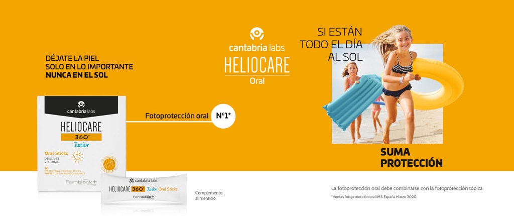 Heliocare 360º Junior Mundhygiene-Sticks