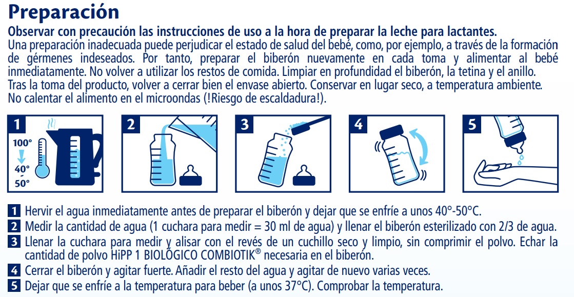 hipp combiotik 1 organic starter milk preparation