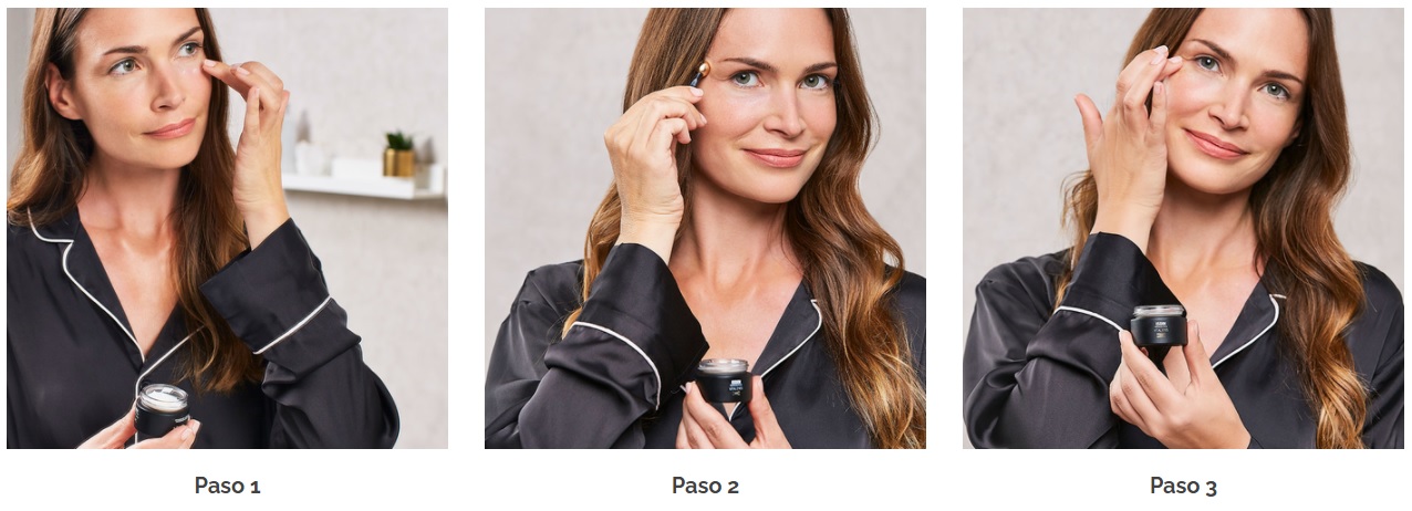 Isdinceutics Vital Eyes Anti-Falten Augenkontur Wie man Massager verwendet