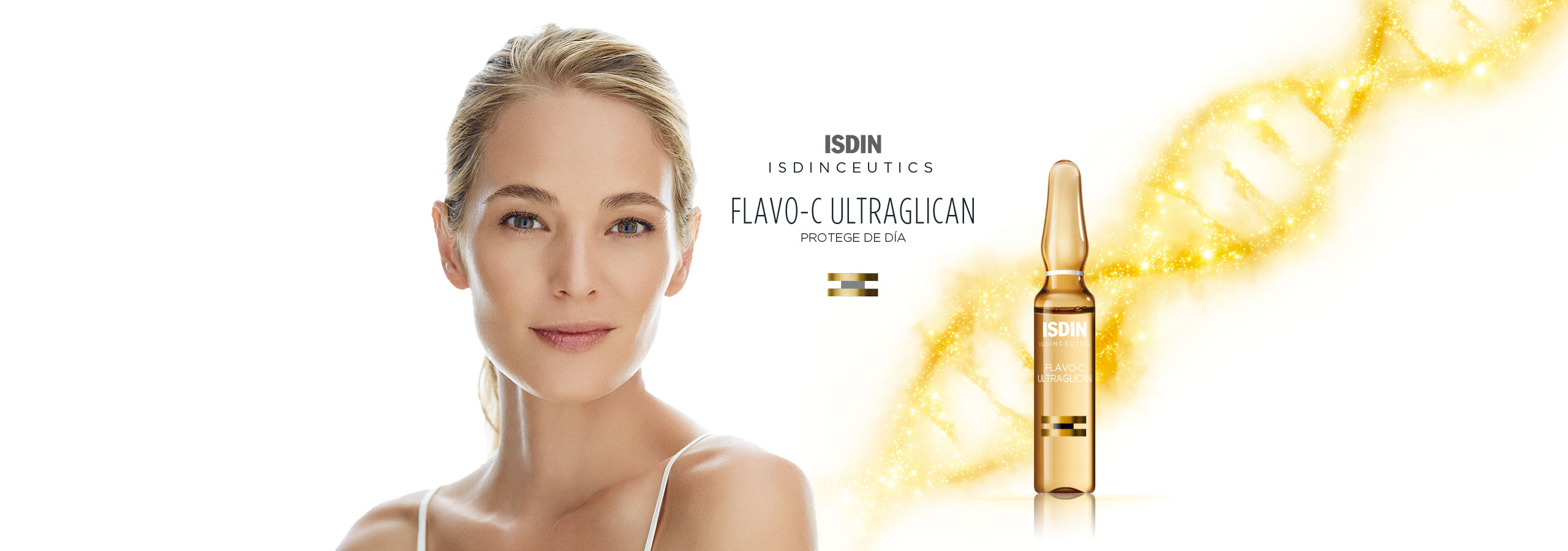 Isdinceutics Flavo-C Ultraglycan ampoules on farma2go