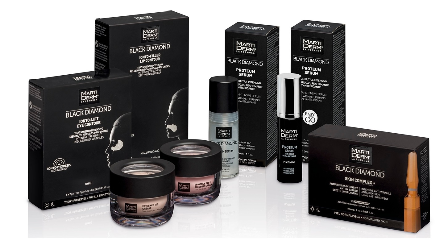 MartiDerm Black Diamond-Produktpalette auf farma2go