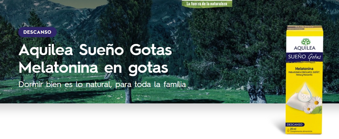 Aquilea Sueño y Descanso Melatonina en Gotas