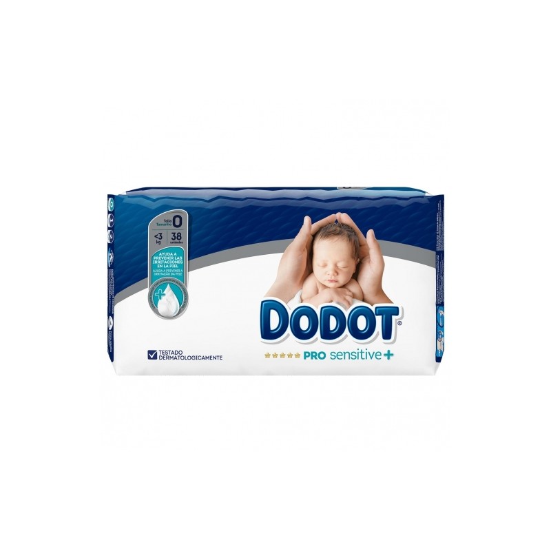 DODOT Bebé Seco Extra Jumbo Pack Talla 3+ (66 uds)