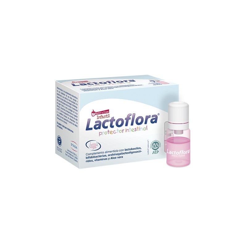 LACTOFLORA Protector Intestinal Infantil 10 viales