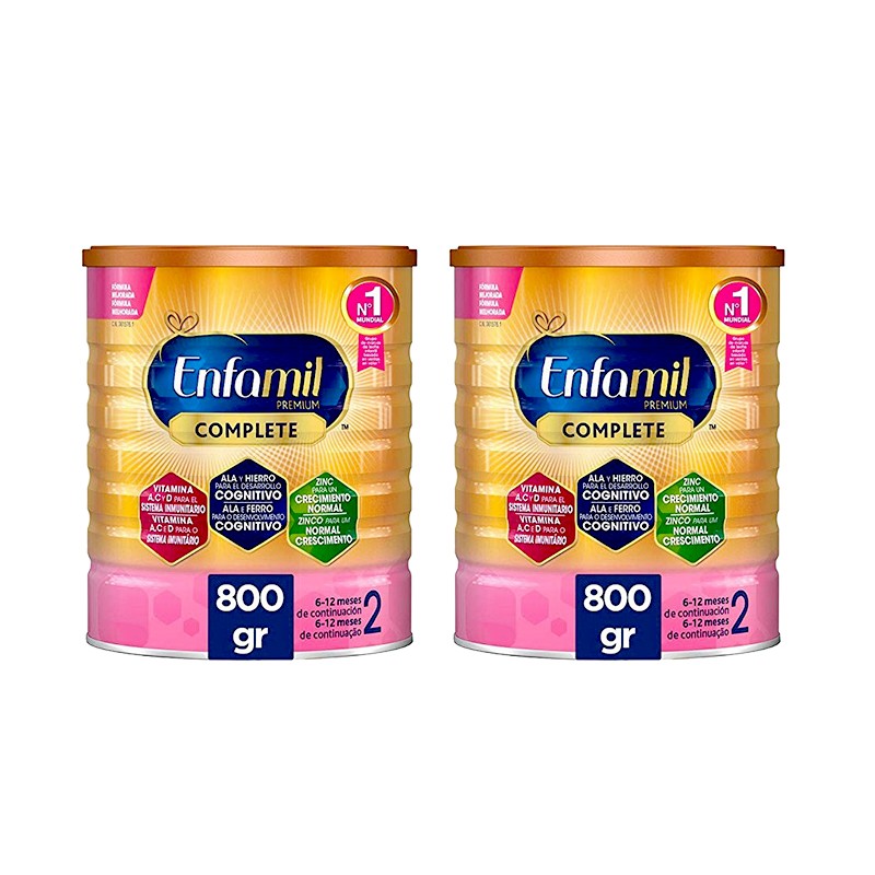Pack Duplo Enfamil 2 Premium Complete