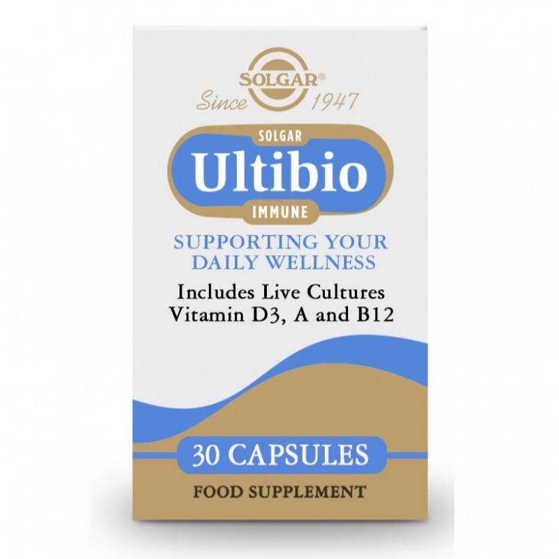 Solgar Ultibio Inmune 30 cápsulas vegetales