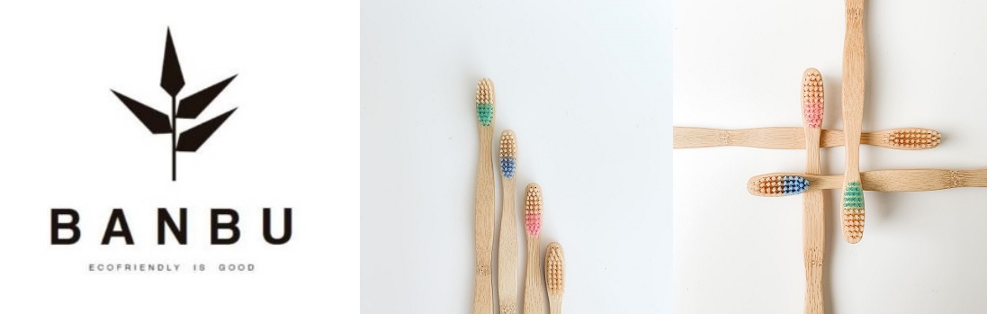 Escova de dentes de bambu Banbu