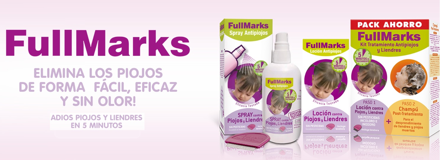 Fullmarks Spray Antipiojos 150ml - Comprar ahora.