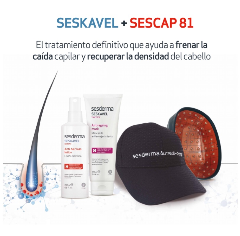 Sesderma Sescap 81 Phototherapy Anti-Hair Loss Treatment