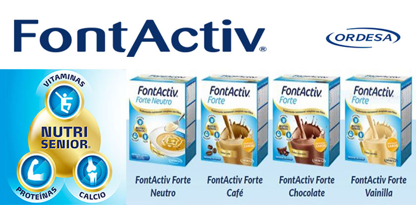 fontactiv suplemento alimenticio de distintos sabores