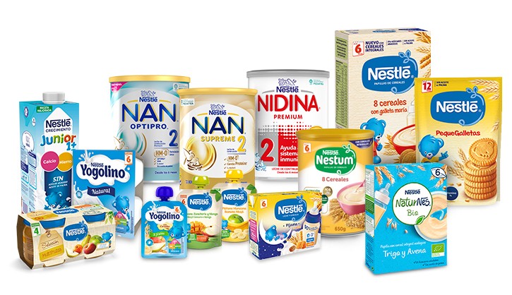 nestle children's products