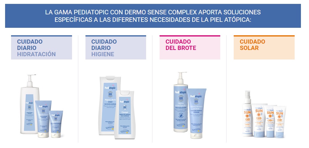 gama de productos de pediatopic
